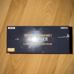 One Piece Card Game - OP09 Emperors in the New World Booster Box English SEALED - Image 2