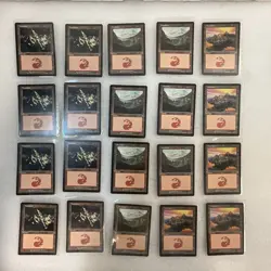 MTG Magic The Gathering 20 Card Lot Mountain Odyssey GnuTradingCards - Image 1