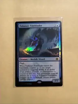 MTG Tishana’s Tidebender LCI 0081 R NM FOIL - Image 1