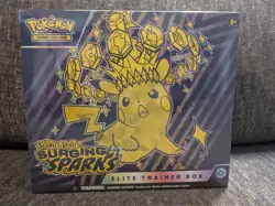 Pokemon TCG: Surging Sparks Elite Trainer Box ETB Sealed - Image 1
