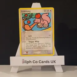 Lickitung 37/112 EX FireRed & LeafGreen Pokemon Card - Image 1