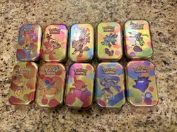 Pokemon S&V 151 Mini Tins Complete Set of 10 Brand New Factory Sealed - Image 1
