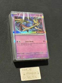 SEALED Pokemon Phantasmal Flames - Zacian - MEP 015 -Built & Battle PROMO - Image 3