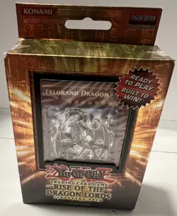 1st Edition Yu-Gi-Uh Rise Of The Dragon Lords Structure Deck Sealed - Image 5