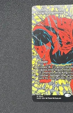 Arachnogenesis Borderless Foil Marvel's Spider-Man NM - Image 2