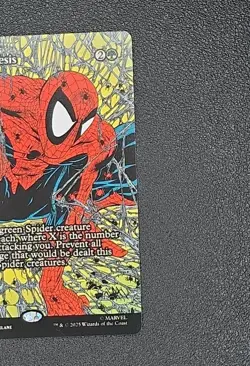 Arachnogenesis Borderless Foil Marvel's Spider-Man NM - Image 3