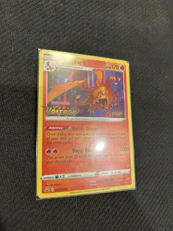 Pokemon TCG Charizard Vivid Voltage Prerelease Staff Promo SWSH066 - Image 2