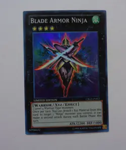Blade Armor Ninja CBLZ-ENSE2 (Super Rare, Limited, Lightly Played / LP) - Image 1