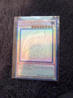 Blue-Eyes White Dragon - GFP2-EN175 - Ghost Rare - 1st Edition NM - Image 1