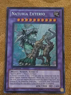 Yugioh Naturia Exterio HA04-EN055 1st Edition - Image 1