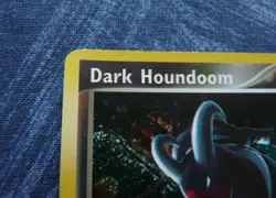 Pokemon Dark Houndoom 5/109 EX Team Rocket Returns Holo card TCG WOTC Swirl - Image 3