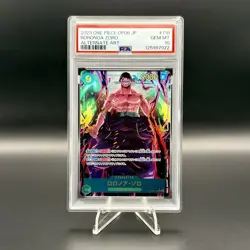 PSA 10 Roronoa Zoro OP06-118 Wings Of The Captain Japanese One Piece Card - Image 1
