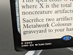 Metalwork Colossus Commander Masters Regular - Image 2