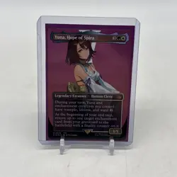 Yuna, Hope of Spira Borderless Foil FIN Final Fantasy MTG! - Image 1