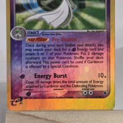 Gardevoir 7/109 Reverse Holo EX Ruby & Sapphire 2003 POKEMON TCG MP - Image 3