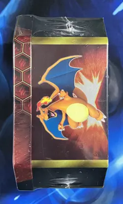 Pokemon TCG Hidden Fates Charizard-GX Tin Box Sealed Booster Promo English 2019 - Image 2