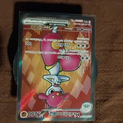 Pokemon Card Medicham ex 161/142 Stellar Crown Ultra Rare Near Mint - Image 4