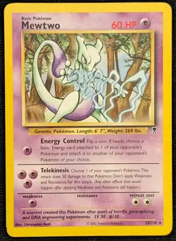 POKEMON - MEWTWO 29/110 | LEGENDARY COLLECTION | RARE | LP - Image 1