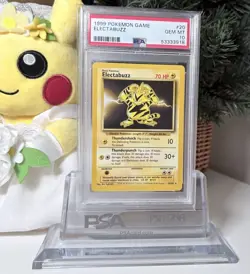 PSA 10 - Electabuzz - #20 - Base Set - Pokemon Card Game - Image 1