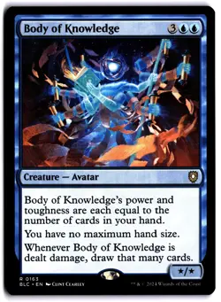 Body of Knowledge NM BLC Commander: Bloomburrow MTG - Image 1