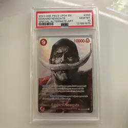 ONE PIECE OP04-KINGDOMS OF INTRIGUE #004 EDWARD NEWGATE SP WHITEBEARD PSA 10 - Image 1