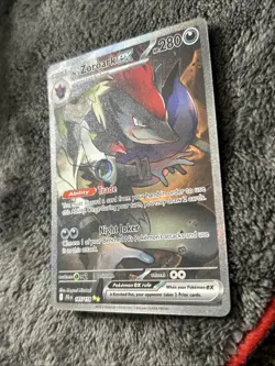 Pokemon TCG N's Zoroark ex 185/159 Special Illustration Rare Holo NM - Image 4