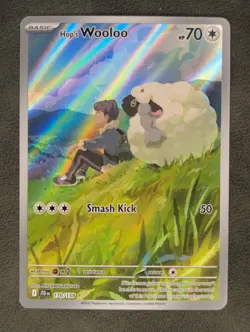 Hop's Wooloo - 170/159 Pokemon TCG Illustration Rare SV09: JTG Near Mint - Image 1