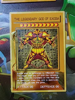 Metal Cards Yu Gi Oh Exodia Fanart Oil Holo - Image 1