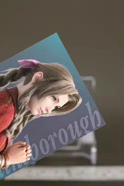 Aerith Gainsborough Final Fantasy VII Art Museum Card TCG Japanese Square Enix O - Image 4