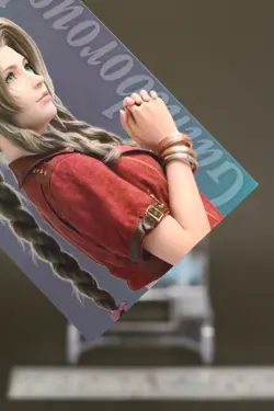 Aerith Gainsborough Final Fantasy VII Art Museum Card TCG Japanese Square Enix O - Image 5
