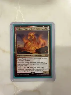 MTG Phlage, Titan of Fire's Fury Modern Horizons 3 Creature Regular Card 0197 - Image 1