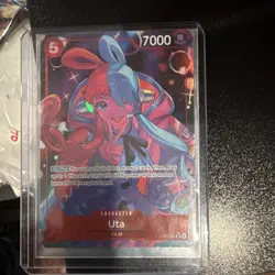 Uta One Piece Card Game Uta EB03-009 Holo FILM Character Card English - Image 1