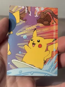 DITTO Pokemon Card TCG Topps Tv Animation Edition #132 5 of 10 Puzzle Card - Image 3