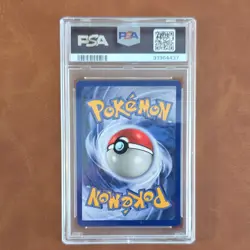 Pokemon Lapras 10/62 Fossil Holo 1999 PSA 8 - Image 2