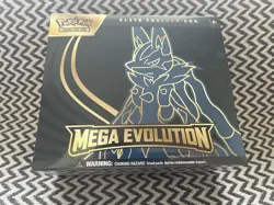 Pokemon TCG Mega Evolution Lucario Elite Trainer Box ETB SEALED NEW Booster - Image 1