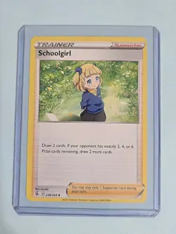 2021 Schoolgirl 239/264 - Fusion Strike - NM/MINT Pokemon TCG - Image 2