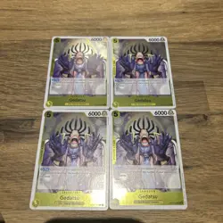 OP05-102 Gedatsu One Piece TCG Card OP05 Awakening Of The New Era x4 Playset - Image 1