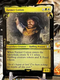 MTG | Farmer Cotton (Showcase Scroll) [LOTR] ✨FOIL✨ - Image 1