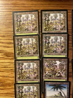 MTG: Vintage ‘96 Mirage 20 Lands / Mana Mixed - Forest, Island, Mountain, Plain - Image 2