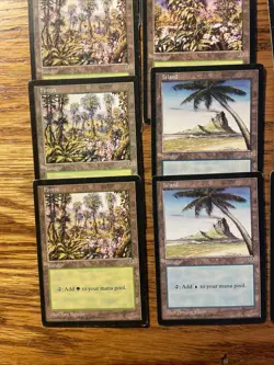 MTG: Vintage ‘96 Mirage 20 Lands / Mana Mixed - Forest, Island, Mountain, Plain - Image 3