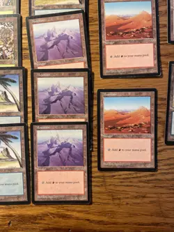MTG: Vintage ‘96 Mirage 20 Lands / Mana Mixed - Forest, Island, Mountain, Plain - Image 4
