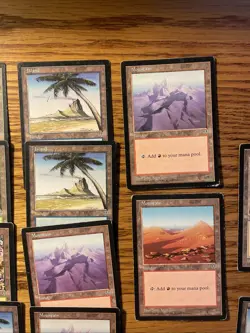MTG: Vintage ‘96 Mirage 20 Lands / Mana Mixed - Forest, Island, Mountain, Plain - Image 5