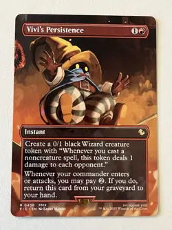 Vivi's Persistence (Borderless) Commander: Final Fantasy Regular - Image 1