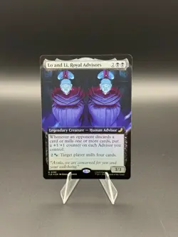 Lo and Li, Royal Advisors (Extended Art Foil) 0189 TLA - MTG - NM - Image 1