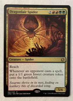1x Dragonlair Spider Conspiracy: Take the Crown MTG Magic the Gathering LP - Image 1