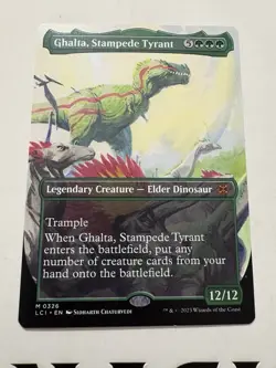 Ghalta, Stampede Tyrant (Borderless) The Lost Caverns of Ixalan Regular - Image 1