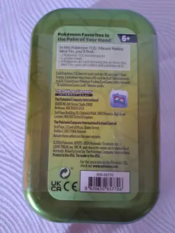 Brand New Sealed Pokemon Tcg Vibrant Paldea Mini Tin Booster Pack Blue - Image 2