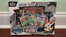 *Sealed Unova Victini Illustration Collection Black Bolt White Flare* Pokemon - Image 1