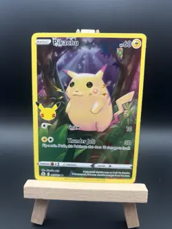 2021 Pokemon Celebrations Pikachu Holo Card #005/025 Near Mint Condition - Image 1