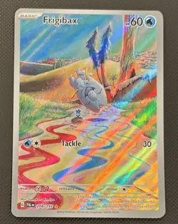 Frigibax Pokemon Paldea Evolved 208/193 Illustration Rare Holofoil Near Mint - Image 1
